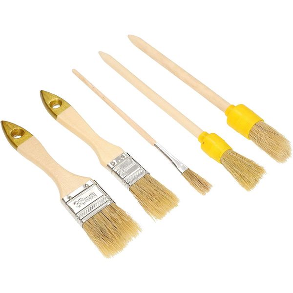 Kotarbau® Set Di Pennelli Universali 5-PLG. 20Cm Per Dipingere Con Tutti I Colori-image