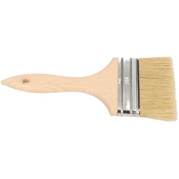 Kotarbau® Set Di 50 Pennelli Con Manico In Legno Tutti Da 90 Mm Pennello Piatto Macchia Smalto Colori Per Pittura Pennello Per Pittura Lacca Colori Acrilici Setole Resistenti Allo Strappo Lavabile Uni-image