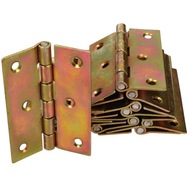 Kotarbau® Cerniere Per Mobili 80 X 60 Mm 50 Pz. Cerniere Arrotolate Tutte Le Misure Cerniera Da Tavolo Cerniera Per Porte Cerniera Per Mobili Cerniere Per Porte Zincate Cerniera Per Scatole Cerniere Per Armadietti-image