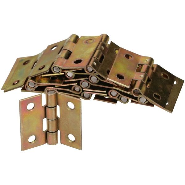 Kotarbau® Cerniere Per Mobili 25 X 25 Mm 100 Pz. Cerniere Arrotolate Tutte Le Misure Cerniera Da Tavolo Cerniera Per Porte Cerniera Per Mobili Cerniere Per Porte Zincate Cerniera Per Scatole Cerniere Per Armadietti-image