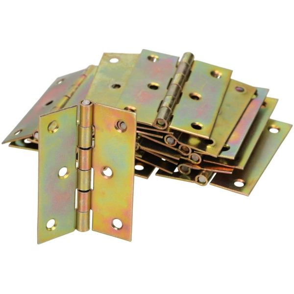 Kotarbau® Cerniere Per Mobili 60 X 45 Mm 100 Pz. Cerniere Arrotolate Tutte Le Misure Cerniera Da Tavolo Cerniera Per Porte Cerniera Per Mobili Cerniere Per Porte Zincate Cerniera Per Scatole Cerniere Per Armadietti-image