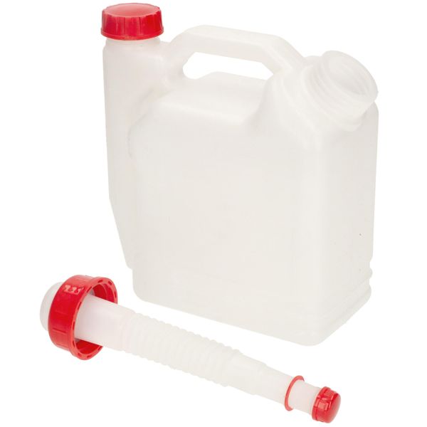 Kotarbau® Tanica Doppia Per Carburante E Olio 1L+0,4 L 2In1 Con Beccuccio Per Carburante E Olio Tanica Di Plastica Per Benzina-image