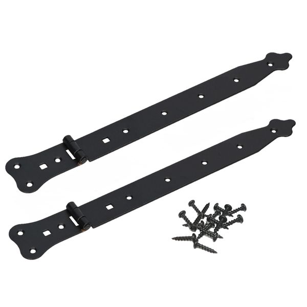Kotarbau® Set Di 2 Cerniere Per Tapparelle 370 Mm Cerniera Per Cancello Stretto Cerniera Per Porta Elegante Di Altissima Qualità Cerniere A Croce Cerniera Per Cancello Da Giardino-image