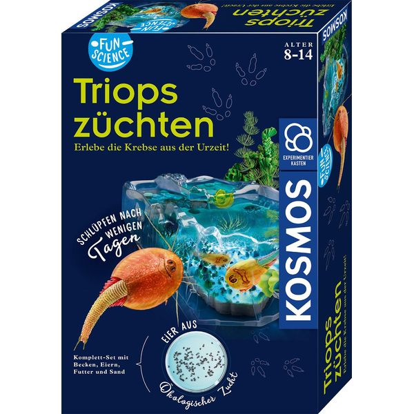Kosmos 637231 Kosmos Kit Esperimenti Scienza Divertente Allevamento Triops Multicolore-image