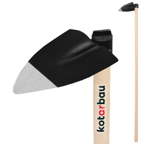 Kotarbau® Zappetta Per Giardino Zappetta Per Foglie Di Cuore Zappetta Per Erbacce Zappetta Per Piante 160 X 130 Mm-image