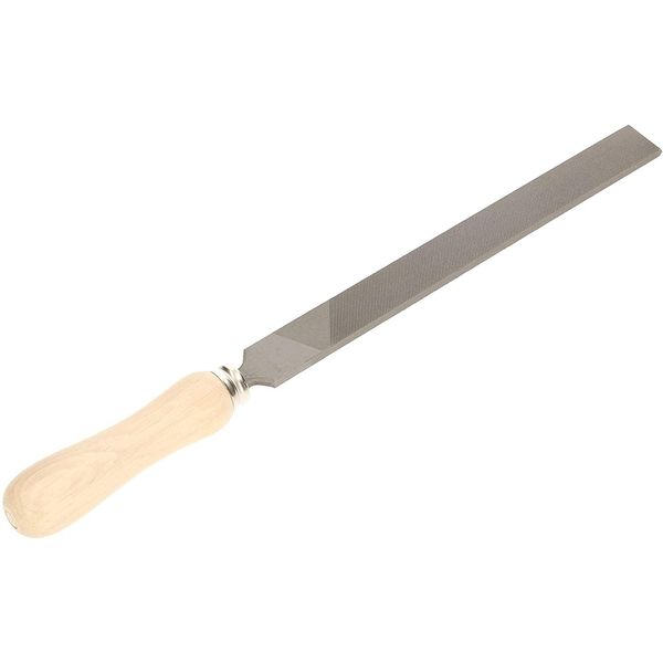 Kotarbau® Lima Da Officina Piatta Lunghezza: 250 Mm Taglio 2 (Medio) Lima A Mano Lima Piatta Lima In Metallo Per La Lavorazione Dei Metalli-image