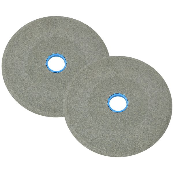 Kotarbau® Set Di 2 Dischi In Ceramica Per L'affilatura Delle Lame T1C Dischi In Metallo Duro Ø 200 Mm-image