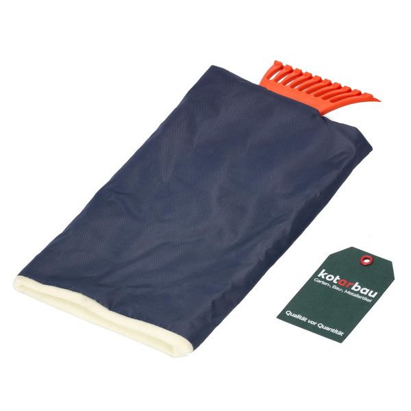 Kotarbau® Raschietto Per Ghiaccio Con Guanto Guanto Impermeabile In Pile 300 Mm Raschietto Per Ghiaccio Guanto Raschietto Per Auto Set Raschietto Per Auto Con Guanto-image
