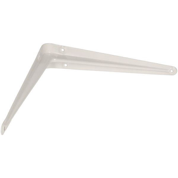 Kotarbau® Supporto Per Scaffale 250X200 Mm Supporto Per Scaffale Supporto Per Scaffale Per Montaggio A Parete Bianco-image