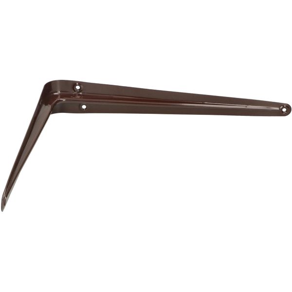 Kotarbau® Supporto Per Mensola 300X250Mm Supporto Per Mensola Per Montaggio A Parete Marrone-image
