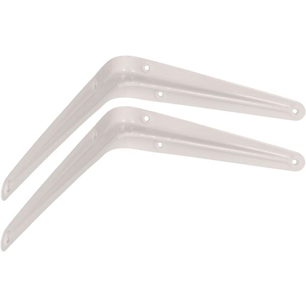 Kotarbau® Set Di 2 Mensole 200X150 Mm Mensole Per Montaggio A Muro Bianco-image