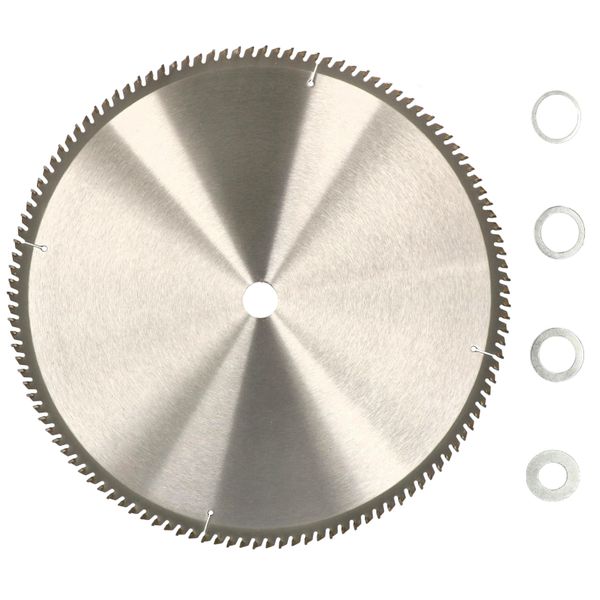Kotarbau® Lama In Metallo Duro Per Il Taglio Del Legno 120 Denti 550 Mm + Anelli Di Riduzione-image