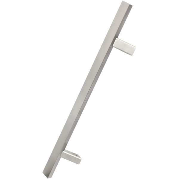 Kotarbau® Ferramenta Per Porte Esterne Maniglia Per Porta D'ingresso Monofacciale In Acciaio Inox Con Vite Lunga Inox 45 Gradi 1000X1200 Mm-image