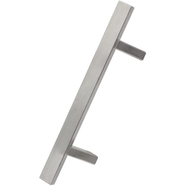 Kotarbau® Ferramenta Per Porte Esterne Maniglia Per Porta D'ingresso Monofacciale In Acciaio Inox Con Vite Turbo Inox A 45 Gradi 300X500 Mm-image