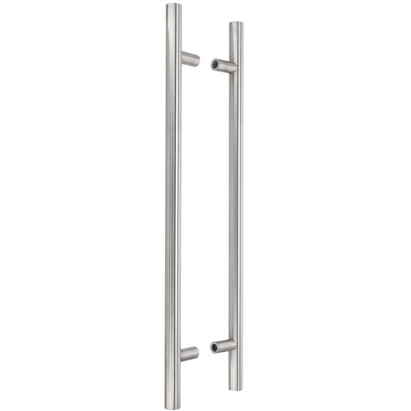 Kotarbau® Ferramenta Per Porte Esterne Maniglia Bifacciale Per Porte D'ingresso In Acciaio Inox A 90 Gradi 600X800 Mm-image