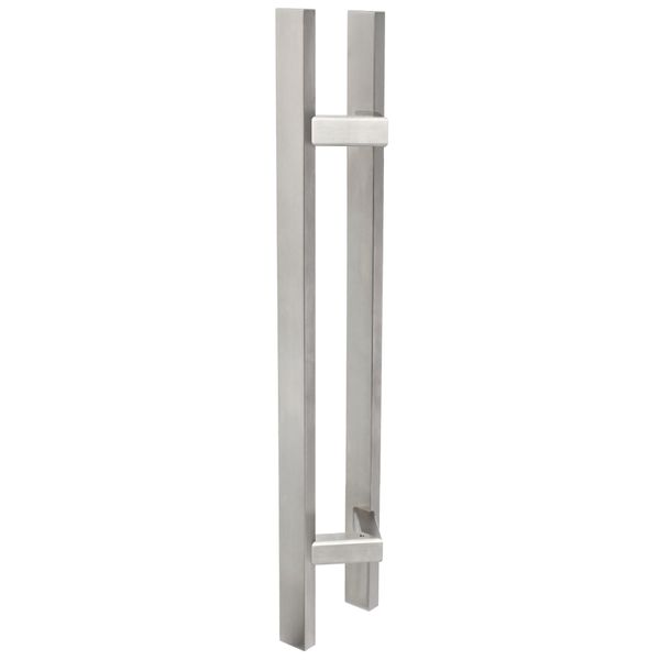 Kotarbau® Ferramenta Per Porte Esterne Maniglia Bifacciale Per Porte D'ingresso In Acciaio Inox Inox 45 Gradi 800X1000 Mm-image