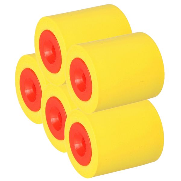 Kotarbau® Set Di 5 Rotoli Di Ricambio Per Rulli Pressori Per Carta Da Parati In Gomma 45 Mm X 40 Mm-image