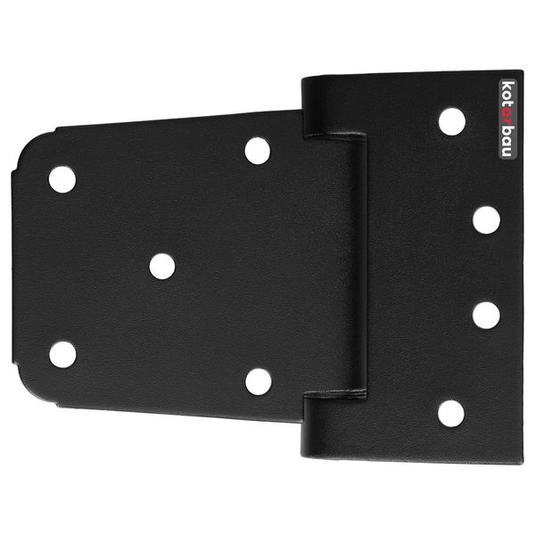 Kotarbau® Cerniere Pieghevoli Cerniere Automatiche Per Porte A Chiusura Automatica 10 X 5 X 8 Cm Acciaio Verniciato A Polvere Cerniera Nera Cerniere Per Porte Cerniera Per Casse Cerniera Per Porte Cerniera Per Porte-image