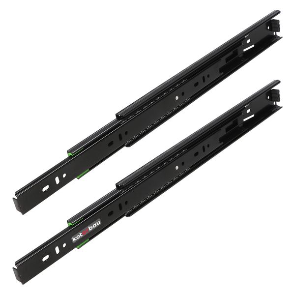 Kotarbau® 1 Coppia Di Guide A Estrazione Totale Guide Per Cassetti Guida Per Cassetti Da 350 Mm Guide Per Cassetti Sistema Di Guide Guide Guida A Scorrimento Guida Per Cassetti-image