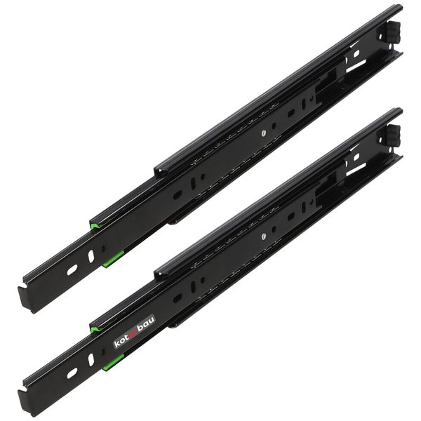 Kotarbau® 1 Coppia Di Guide Per Cassetti A Estrazione Totale Guide Per Cassetti Da 300 Mm Guide Per Cassetti Sistema Di Guide Guide Guida Di Scorrimento Guida Per Cassetti-image