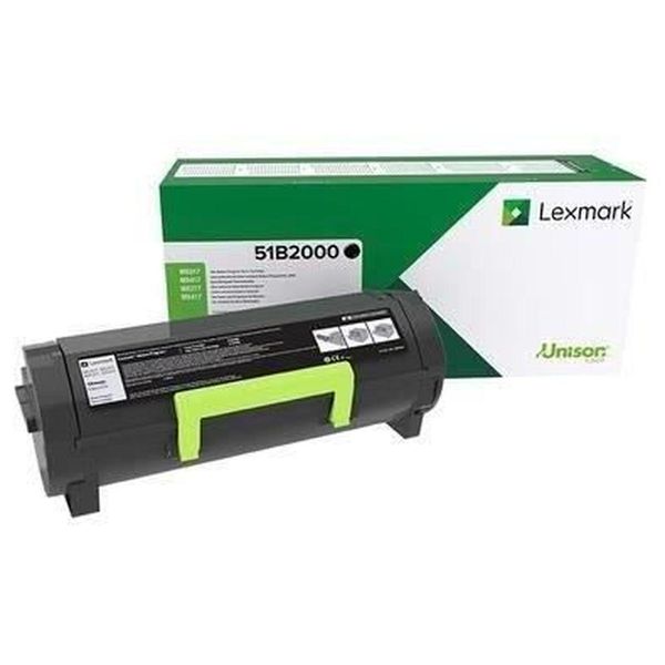 Lexmark 51B2000 Cartuccia Toner Originale Nero-image