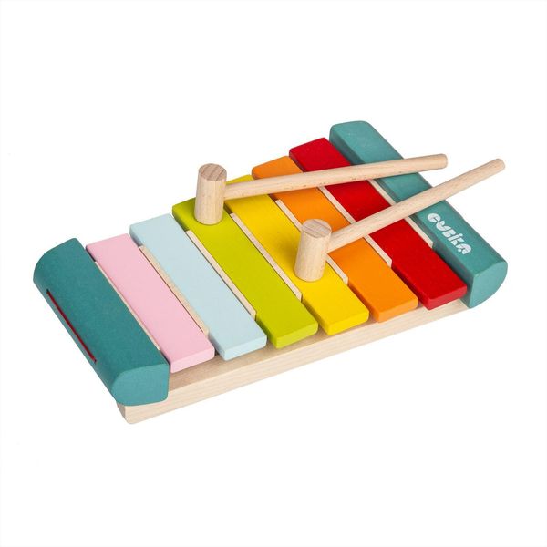 Cubika Xilofono In Legno Giocattolo Per Bambini Giocattolo Musicale 14033-image
