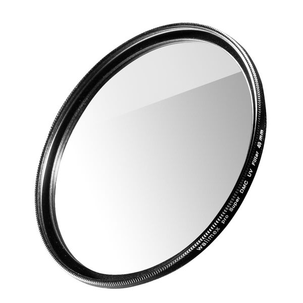 Walimex Pro Filtro Uv Slim Super Dmc 49 Mm - Filtro Uv Di Altissima Qualità Filtro Per Obiettivo-image