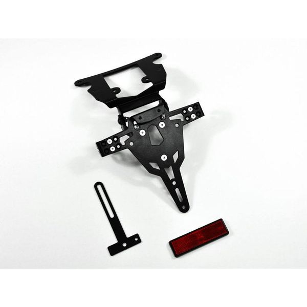 Porta Targa Zieger Pro Compatibile Con Kawasaki Z 750 Bj 2007-10 | Z 750 R Bj 2011-12 | Z 1000 Bj 2007-09 Svizzera-image