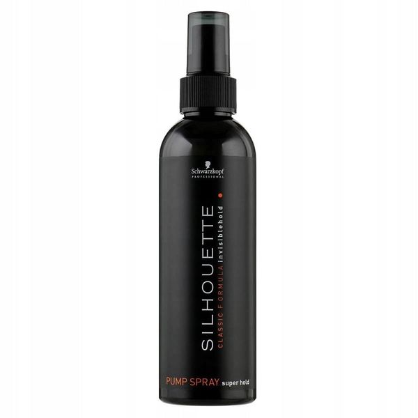 Schwarzkopf Silhouette Super Hold Pumpspray Spray Fissante Extraforte, 200Ml-image
