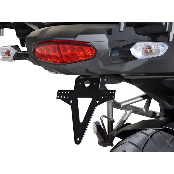 Porta Targa Zieger Classic Compatibile Con Kawasaki Versys 1000 Bj 2012-16-image