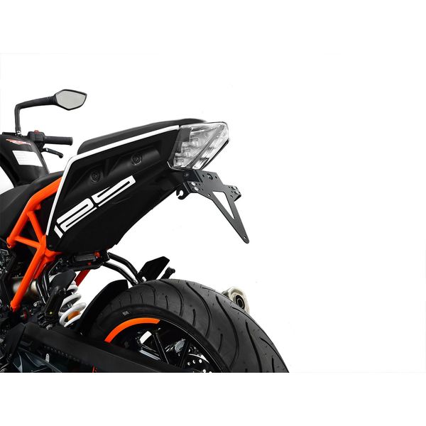 Porta Targa Zieger Classic Compatibile Con Ktm 125 Duke-image
