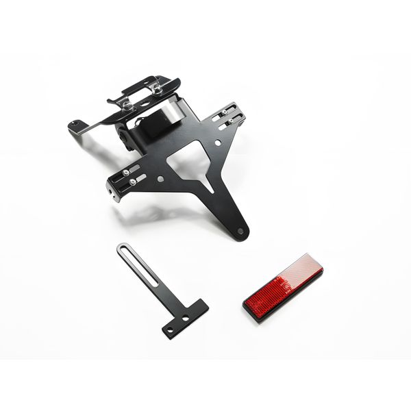 Porta Targa Zieger Compatibile Con Kawasaki Versys 650 Bj 2010-14-image