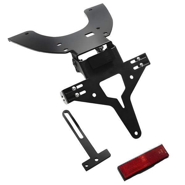 Porta Targa Zieger Compatibile Con Kawasaki Zx 6R Job 2003-04 / Z 750 Job 2004-06 / Z 1000 Job 2003-06-image