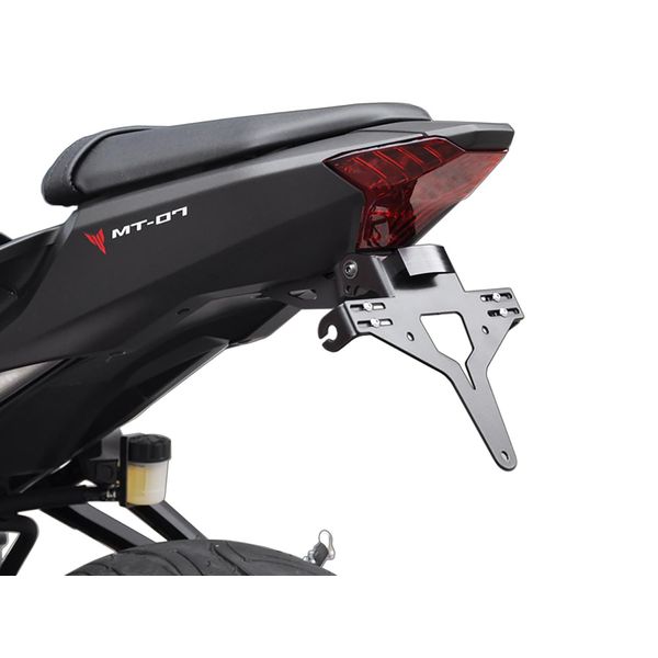 Porta Targa Zieger Compatibile Con Yamaha MT-07 Bj 2013-20-image