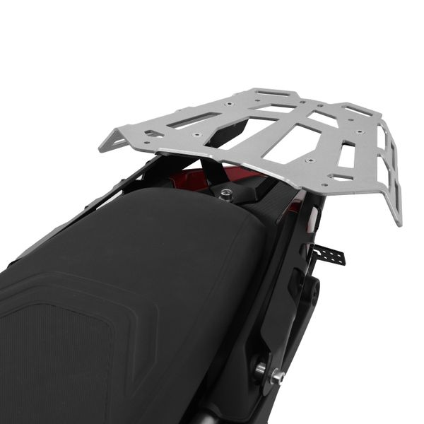 Portapacchi Zieger Compatibile Con Aprilia Tuareg 660 Argento-image