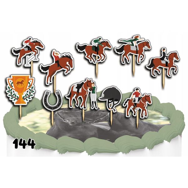 Set Di Decorazione Per Torte - Hobby Horse 10 Pz.-image