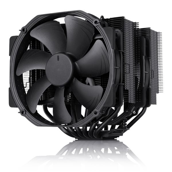 Noctua NH-D15 Chromax.Black - Processore - Raffreddatore - 15 Cm - Lga 1150 (Socket H3),LGA 1151 (Socket H4),LGA 1155 (Socket H-image