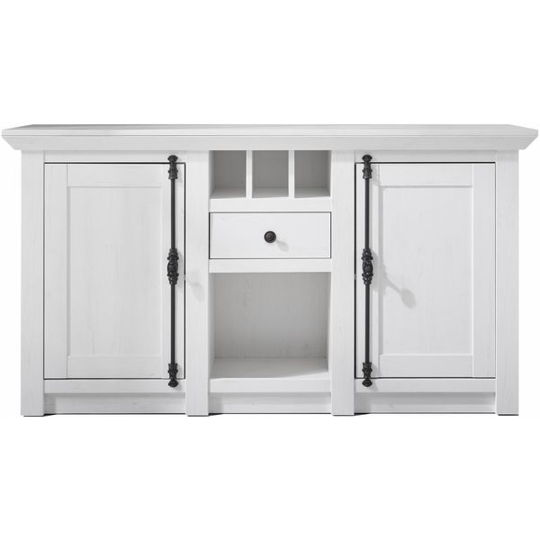 Sideboard Home Affaire "California", Weiß, B:152Cm H:83Cm T:45Cm, Holzwerkstoff, Sideboards, Sideboard-image