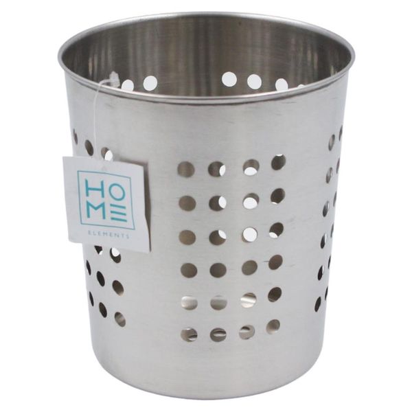 Portaposate Diametro 11,5(9,5)Cm, Altezza 13Cm Acciaio Inox-image