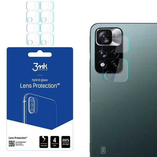 Xiaomi Redmi Note 11 Pro 4G/5G - Protezione Lente 3Mk-image