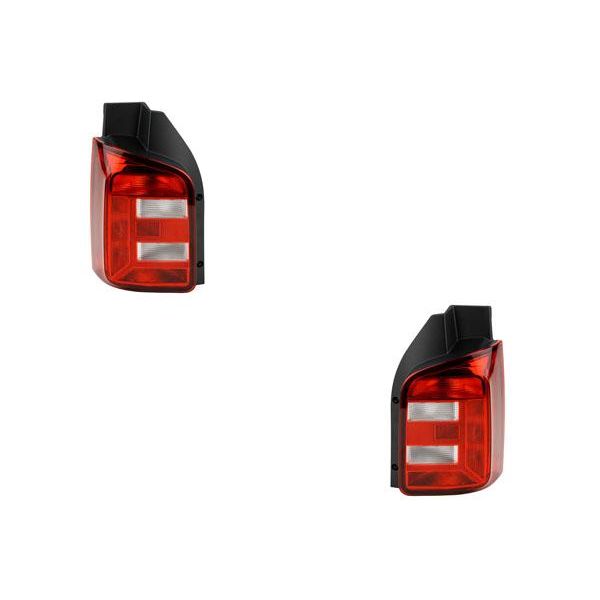 Johns, Adatto Per Luce Posteriore Combinata Vw Transporter T6 04/15 - Set Di Luci Destra E Sinistra-image