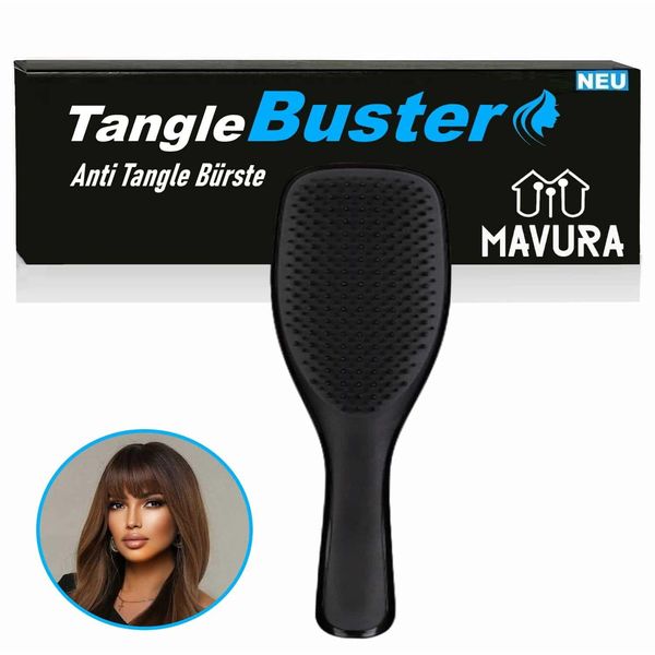 Spazzola Antigroviglio Tanglebuster Spazzola Districante Per Capelli A Setole Flessibili-image