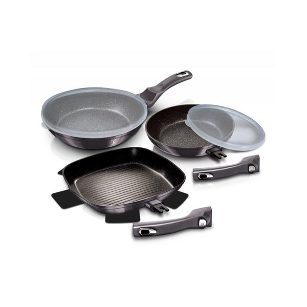 Berlinger Haus Set Di 3 Padelle In Granito 31279-image