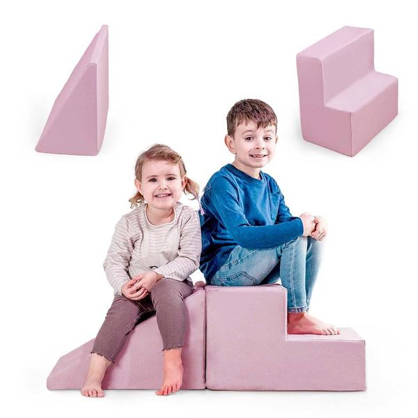 Mamoi® Blocchi Morbidi Per Bambini | Blocchi Da Gioco In Schiuma | Set Da Gioco In Schiuma | Blocchi In Schiuma Morbida | Blocchi In Schiuma Per Bambini | Parco Giochi | Made In Eu.-image