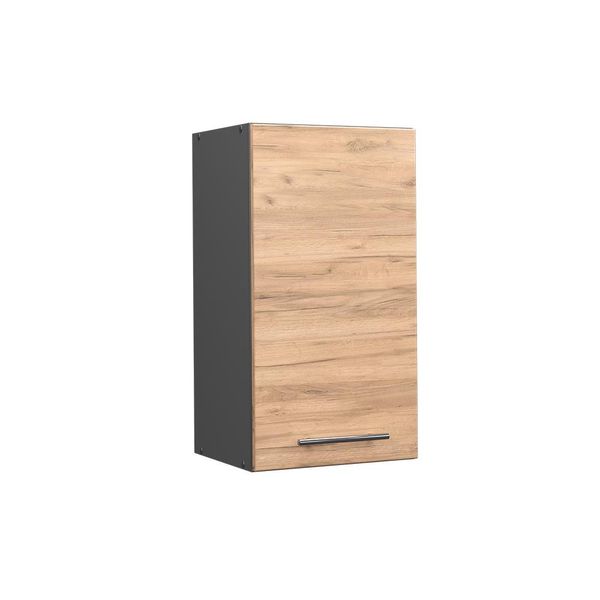 Vicco Pensile Da Cucina Fame-Line, 40 Cm, Quercia Dorata/Antracite-image
