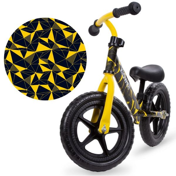 Coil Balance Bike, Bici Per Imparare A Camminare, Balance Bike Per Bambini, Balance Bike, Telaio In Acciaio, Ruote In Schiuma Eva, Peso Massimo 30 Kg, Giallo-image