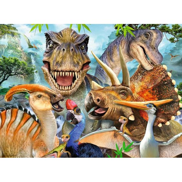 Prime 3D Puzzle Dinosauro Selfie 3D 100 Pezzi-image