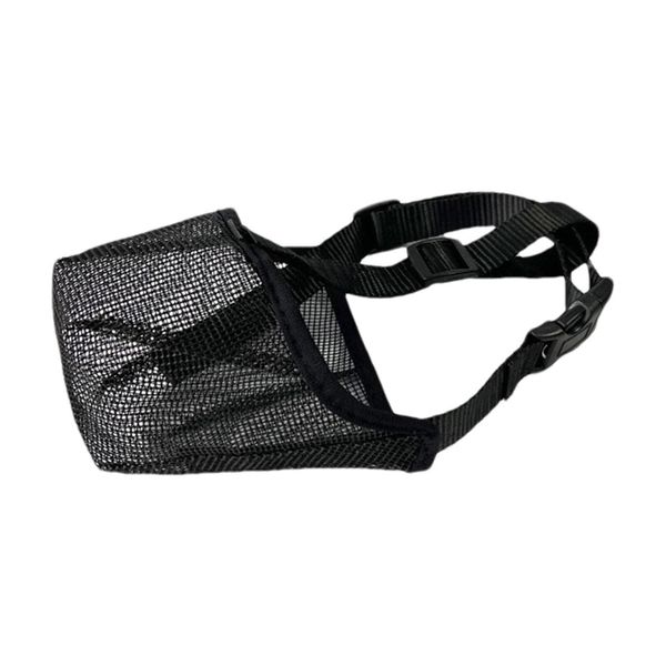 Inf Museruola Per Cani In Nylon Nero L-image