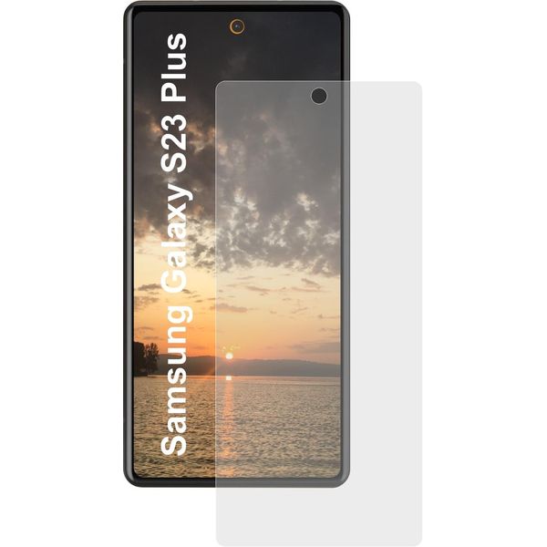 Samsung Galaxy S23 Plus - 3X Pellicola Protettiva Cristallina Antibatterica-image