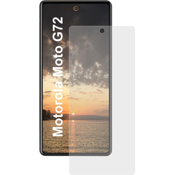 Motorola Moto G72 - 3X Pellicola Protettiva Antiriflesso Antibatterica-image